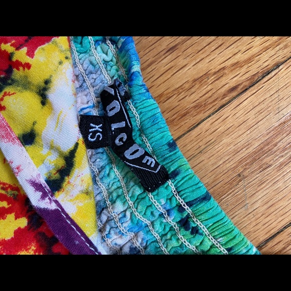 Volcom Multicolor Tie-dye Summer Dress Size XS - Picture 5 of 6